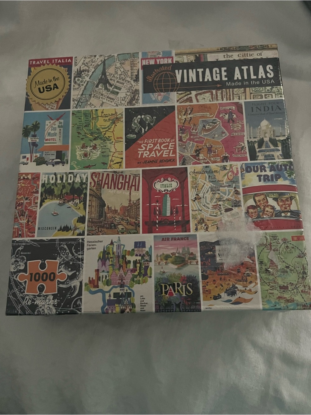 Vintage 1000-Piece Jigsaw Puzzle - Multicolor by Vintage